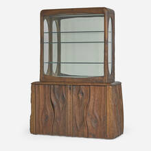 PHILLIP LLOYD POWELL, Exceptional bench-made two-piece display cabinet | toomeyco.com