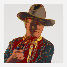 ANDY WARHOL, John Wayne (from the Cowboys and Indians series) | toomeyco.com