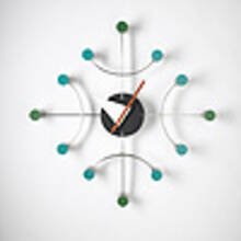 GEORGE NELSON & ASSOCIATES, custom wall clock, model #2237 | toomeyco.com