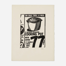 ANDY WARHOL, Cooking Pot (from the International Anthology of Contemporary Engraving: The International Avant-Garde: America Discovered, Volume 5) | toomeyco.com