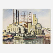 129: MAX ARTHUR COHN, New York, Harlem River < Fine Art, 22