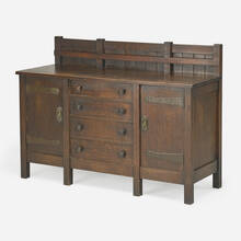 GUSTAV STICKLEY, Rare early sideboard (model 961) | toomeyco.com