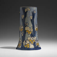 MAZIE TERESA RYAN FOR NEWCOMB COLLEGE POTTERY, Early vase with gladiolus | toomeyco.com