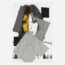 ANDY WARHOL, Mick Jagger (from the Mick Jagger portfolio) | toomeyco.com