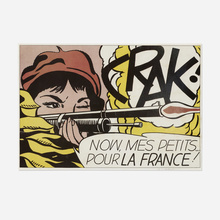 ROY LICHTENSTEIN, Affiches de peintres americains 1950–1990 exhibition poster | toomeyco.com