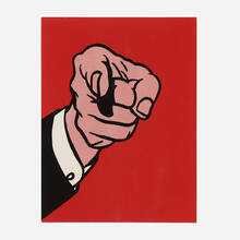 ROY LICHTENSTEIN, Finger Pointing (from the The New York Collection for Stockholm portfolio) | toomeyco.com