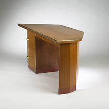 FRANK LLOYD WRIGHT, desk for The Price Tower, Bartlesville, Oklahoma | toomeyco.com