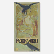 SALLIE TOOHEY FOR ROOKWOOD POTTERY, Advertising tile | toomeyco.com