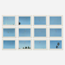JOHN BALDESSARI, Throwing Three Balls in the Air to Get a Straight Line (Best of Thirty-Six Attempts) | toomeyco.com