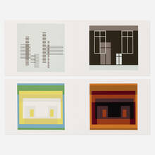 JOSEF ALBERS, Folio I / Folder 21; Folio I / Folder 28 (two works from the Formulation : Articulation portfolio) | toomeyco.com