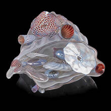 DALE CHIHULY, Nineteen-piece Oxblood Seaform set | toomeyco.com
