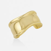 ELSA PERETTI FOR TIFFANY & CO., Gold 'Bone' cuff bracelet | toomeyco.com