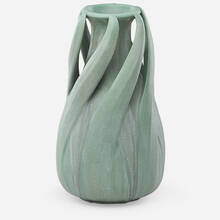 FRITZ ALBERT FOR TECO POTTERY, Rare and large vase | toomeyco.com