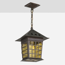 GUSTAV STICKLEY, Rare lantern model 203 from the Charles B. Evans House, Queens | toomeyco.com