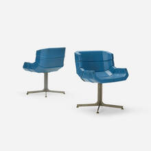 GEORGE NELSON & ASSOCIATES, Rare Five Leaf chairs from the 1964 New York World's Fair, pair | toomeyco.com