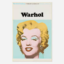 50: ANDY WARHOL, Warhol Exhibition Poster for The Tate