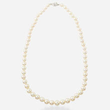 TIFFANY & CO., Natural pearl, diamond, and platinum necklace | toomeyco.com