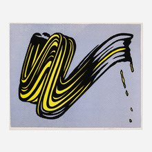 ROY LICHTENSTEIN, Brushstroke (Leo Castelli Gallery Poster) | toomeyco.com