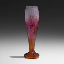 ÉMILE GALLÉ, Exceptional marquetry vase with crocuses | toomeyco.com