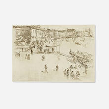 JAMES ABBOTT MCNEILL WHISTLER, The Riva, No. 2 (First State, from the Second Venice Set) | toomeyco.com