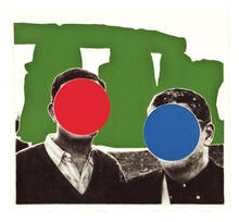 JOHN BALDESSARI, Stonehenge (with Two Persons) Green | toomeyco.com