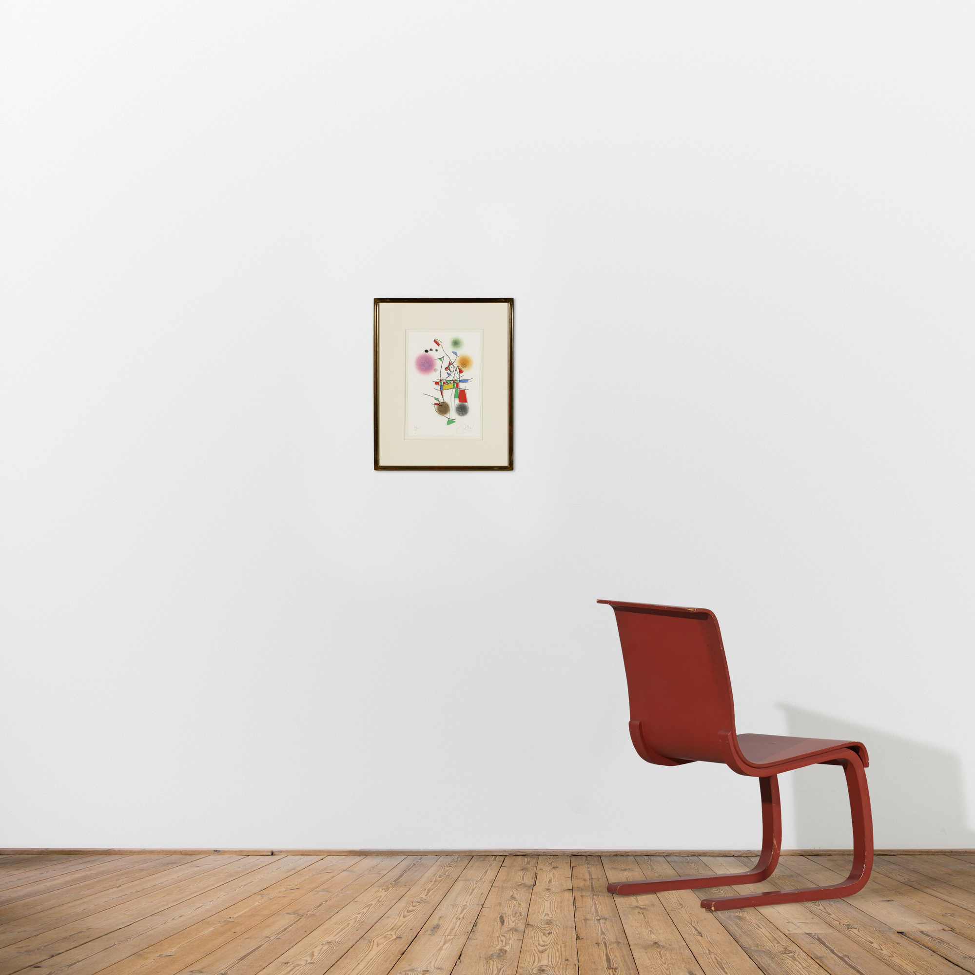 157: JOAN MIRÓ, Untitled (from the Miranda et la spirale